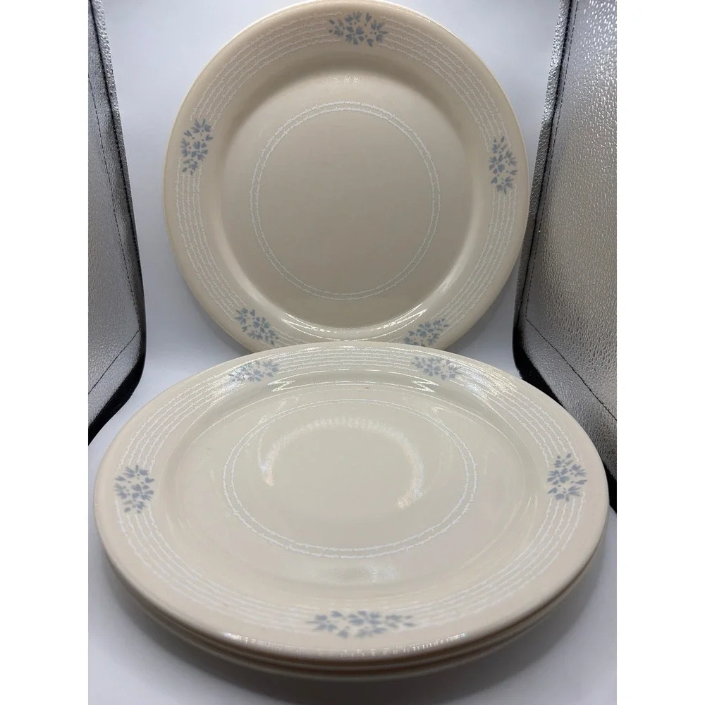 4 Corelle LACE BOUQUET Dinner Plate 10 1/4